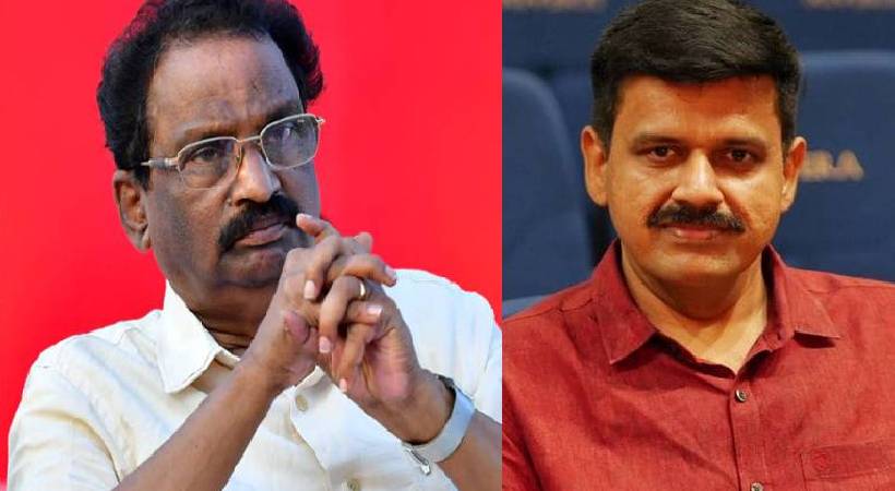 ‘സന്ദീപ് വാര്യരെ സിപിഐഎമ്മിൽ ചേർക്കാൻ ശ്രമിച്ചു’; എ.കെ.ബാലന് കൊല്ലം ജില്ലാ സമ്മേളനത്തിൽ വിമർശനം