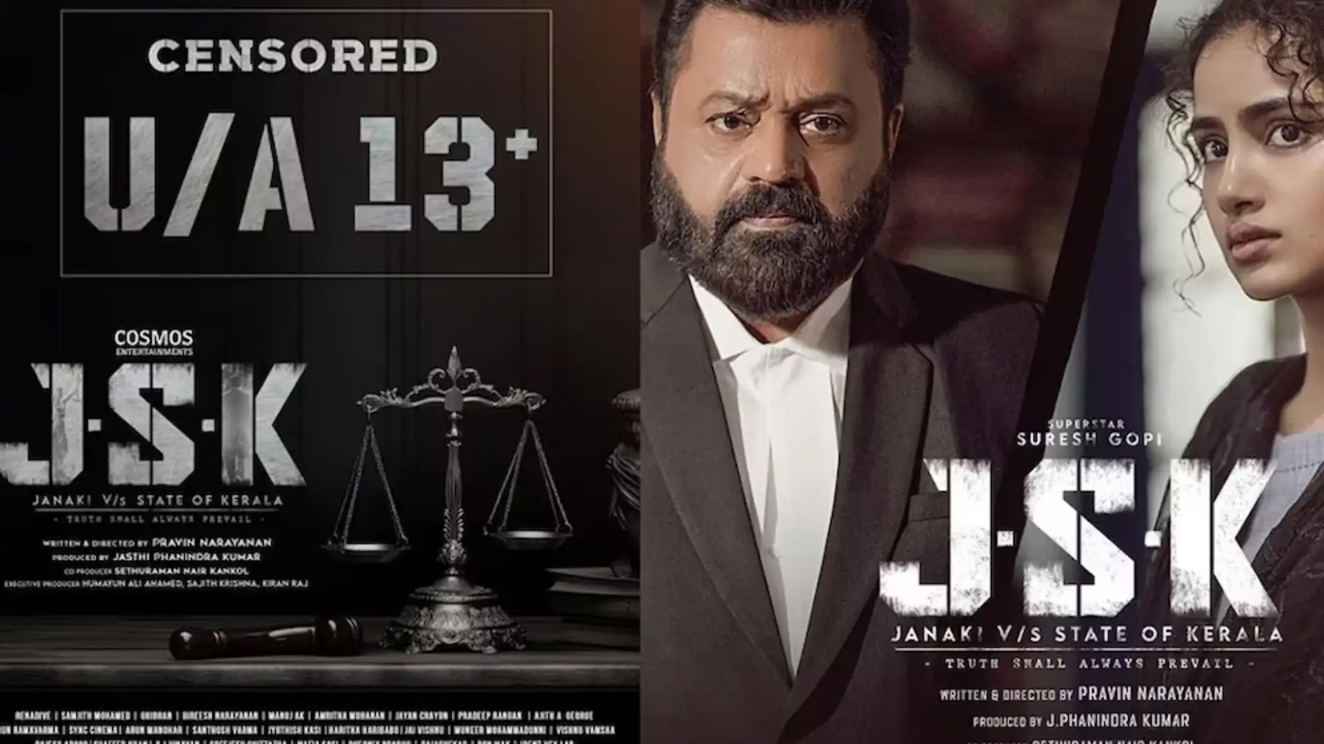 ജാനകി vs സ്റ്റേറ്റ് ഓഫ് കേരള കേരള ഹൈക്കോടതി കാണും, ചിത്രം കണ്ട ശേഷം ഹർജികൾ പരിഗണിക്കും