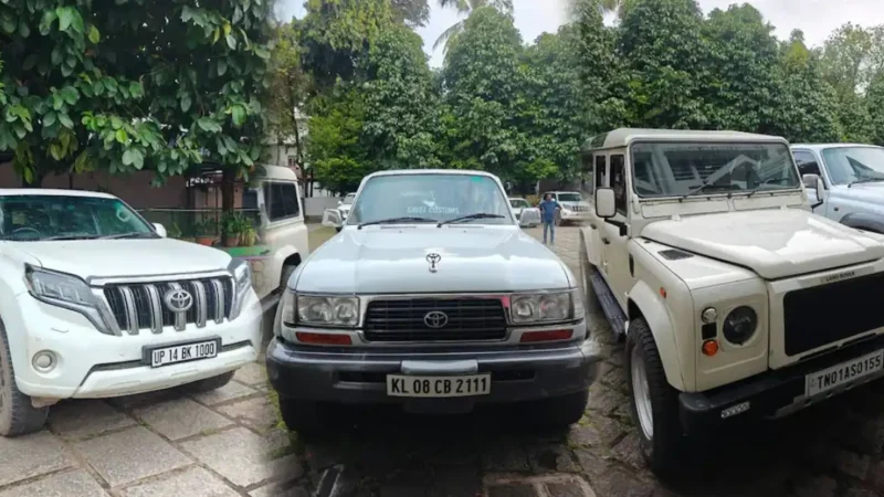 ഓപ്പറേഷൻ നംഖോർ: കസ്റ്റംസ് രണ്ട് ആഡംബര എസ്‌യുവികൾ കൂടി പിടിച്ചെടുത്തു; ആകെ എണ്ണം 38 ആയി