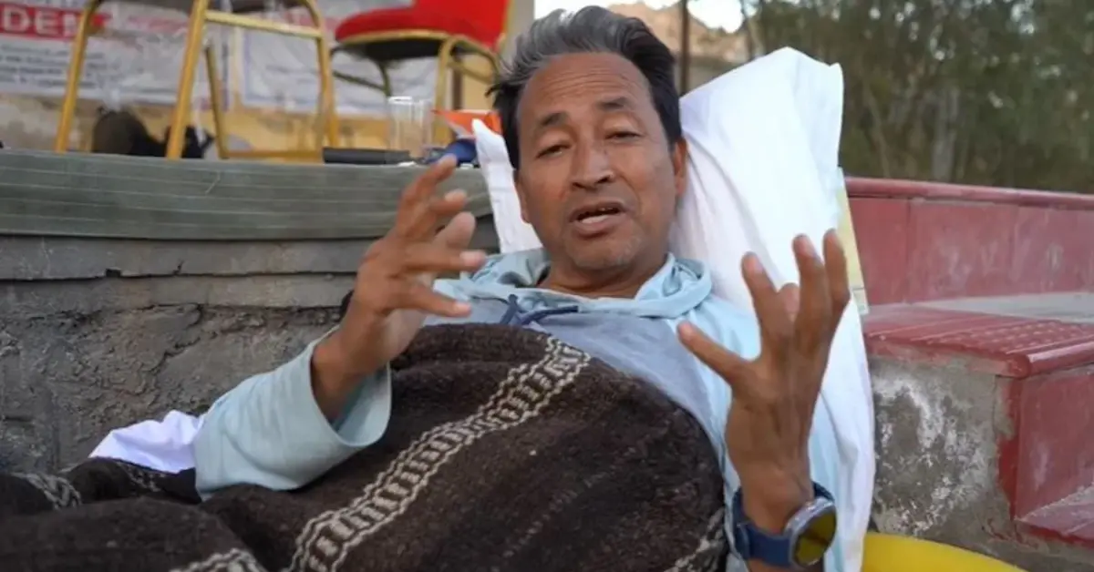 ലഡാക്ക് പ്രതിഷേധ നേതാവ് സോനം വാങ്ചുകിനെ അറസ്റ്റ് ചെയ്ത് അജ്ഞാത സ്ഥലത്തേക്ക് മാറ്റി