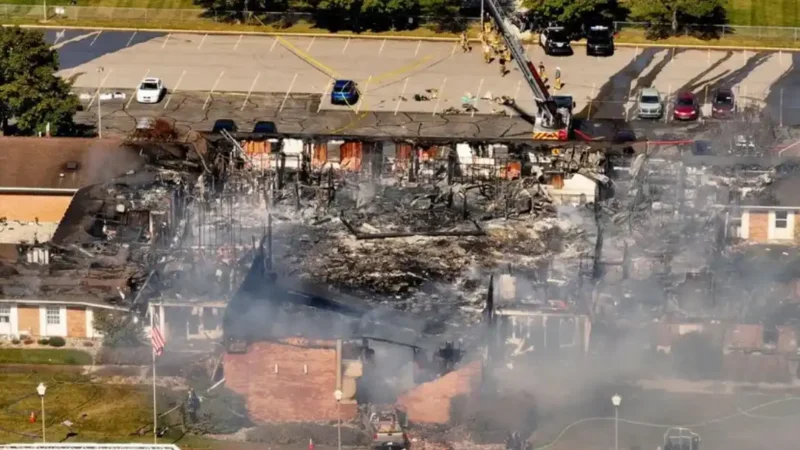 മിഷി​ഗണിലെ ക്രിസ്ത്യൻ ദൈവാലയത്തിൽ വെടിവെപ്പ്, പള്ളിക്ക് തീയിട്ടു, 4 പേർ മരിച്ചു, 9 പേർക്ക് പരിക്കേറ്റു
