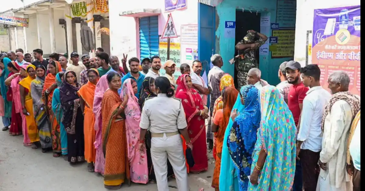 ബിഹാറിലെ ആദ്യഘട്ട പോളിംഗ് ചരിത്രത്തിൽ ഇടം നേടി; 64.66% പോളിംഗ്